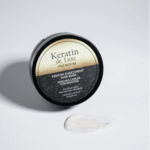 Keratinu praturtinta drėkinanti, maitinanti kaukė sausiems, pažeistiems plaukams KERATIN ENRICHMENT MASK - Image 2